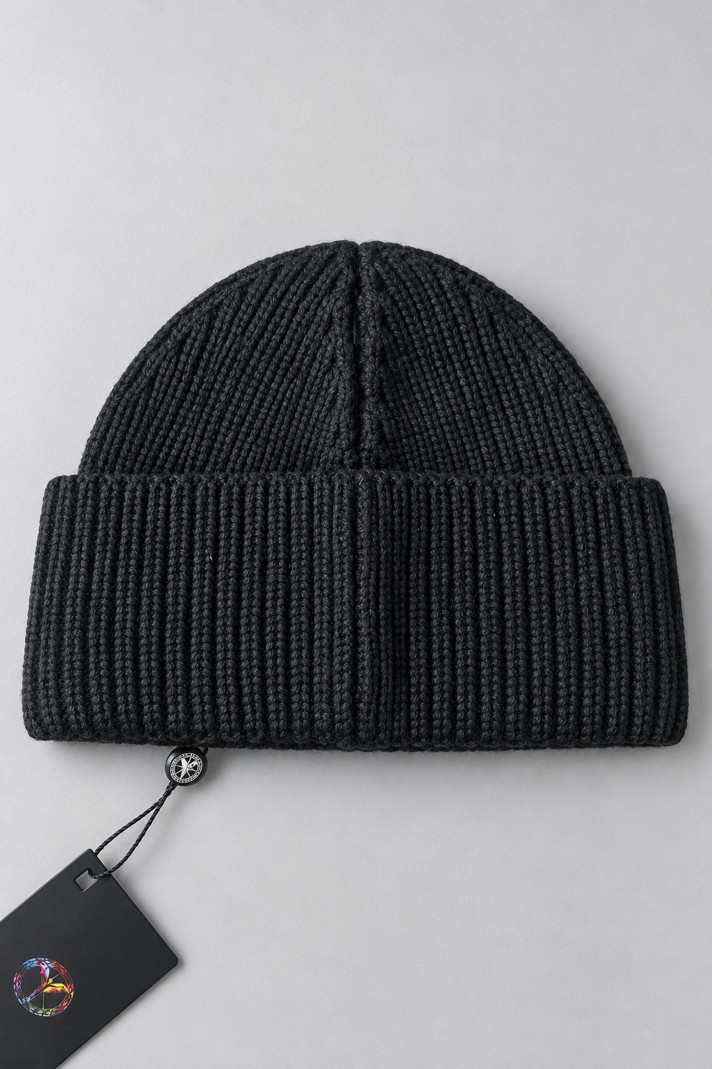 Carlo Colucci Beanie Mütze Schwarz