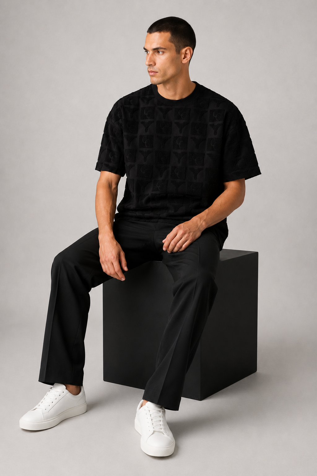 Carlo Colucci Flock T-Shirt