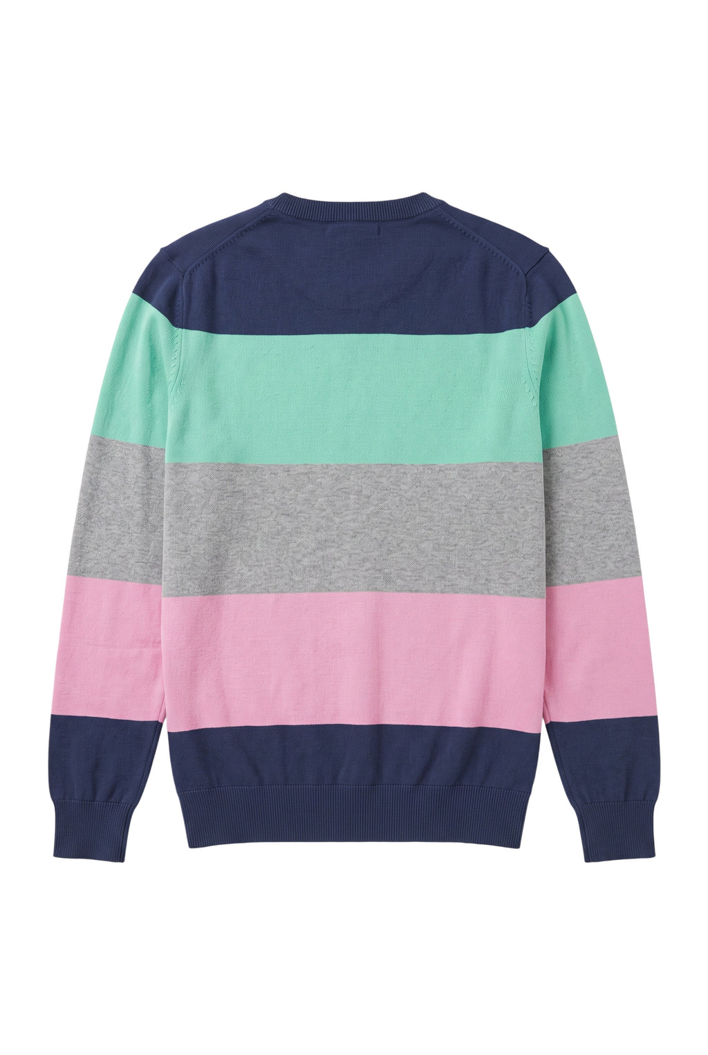Filippa K Herren Strickpullover Blau Grau Pink Größe M