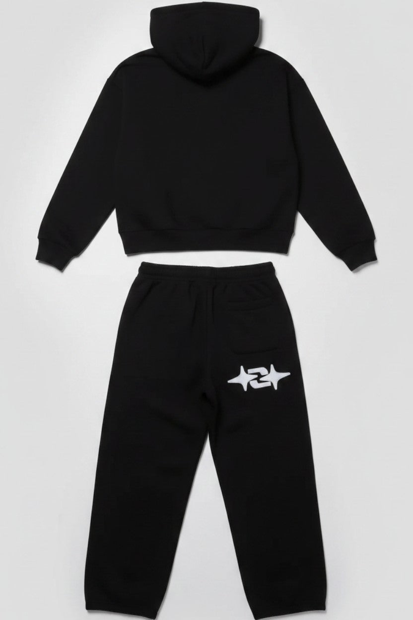 Herren Set Schwarz Größe 4XL