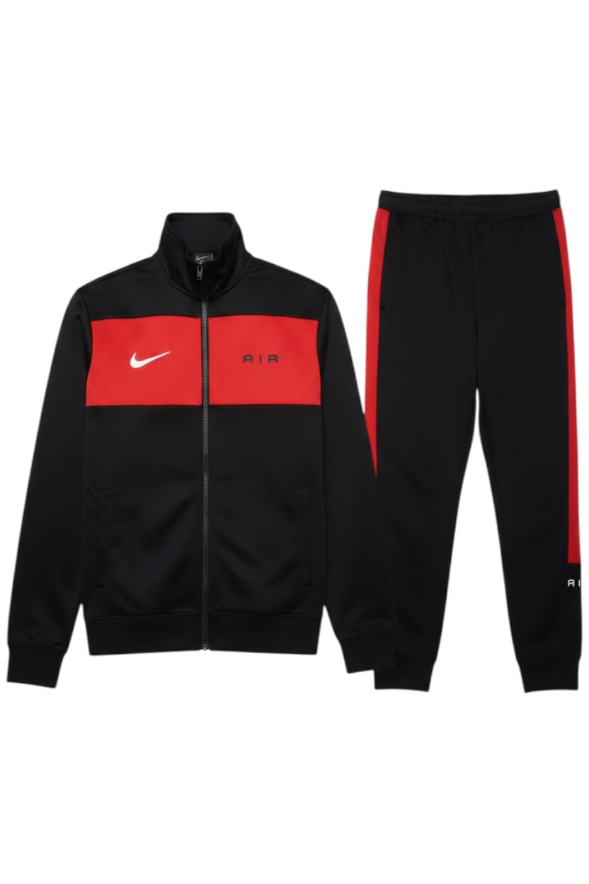 Nike Herren Freizeitanzug Schwarz Rot Größe S