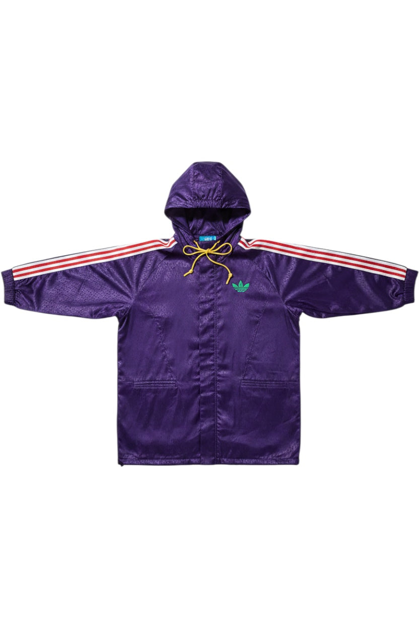 Adidas Originals Herren Trainingsjacke Lila Weiß Rot Größe S