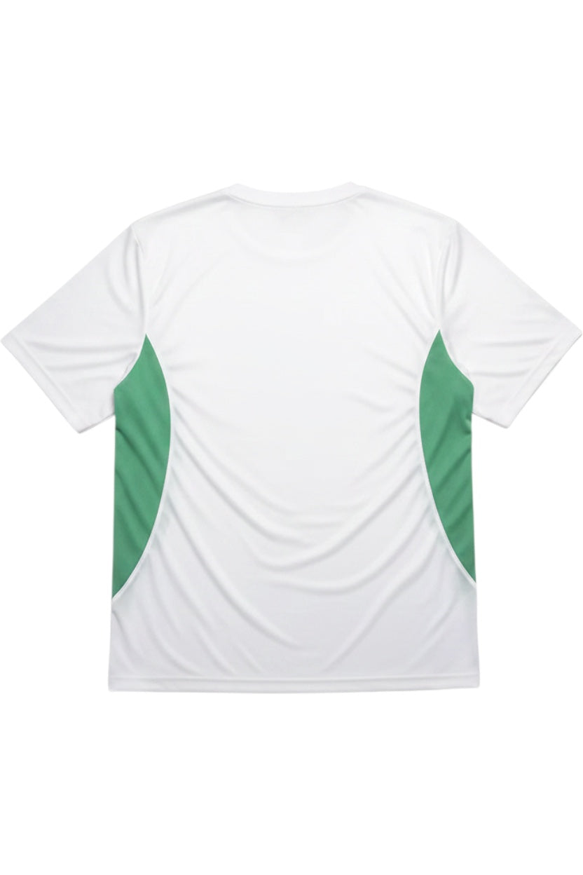 Nike Herren T-Shirt Weiß-Grün Größe XL