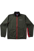 Adidas Herren Trainingsjacke Grün Rot Schwarz Größe M