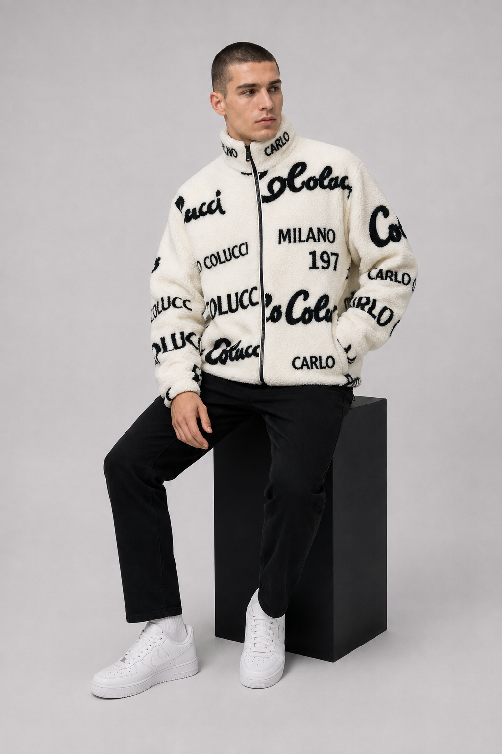 Carlo Colucci Teddy Jacke