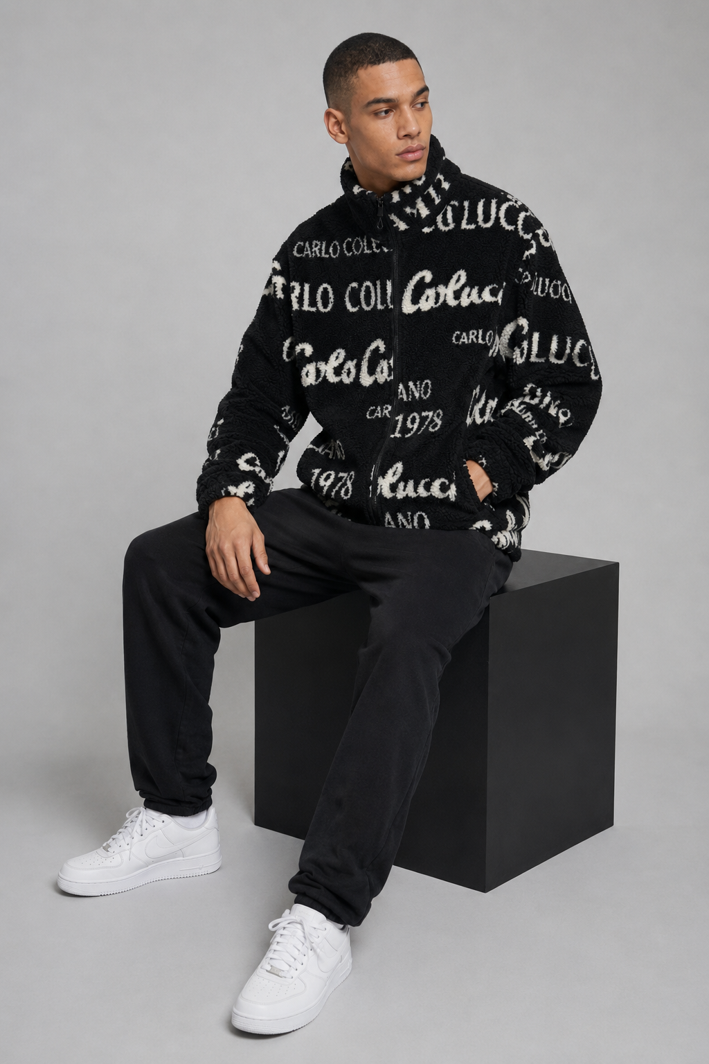 Carlo Colucci Teddy Jacke