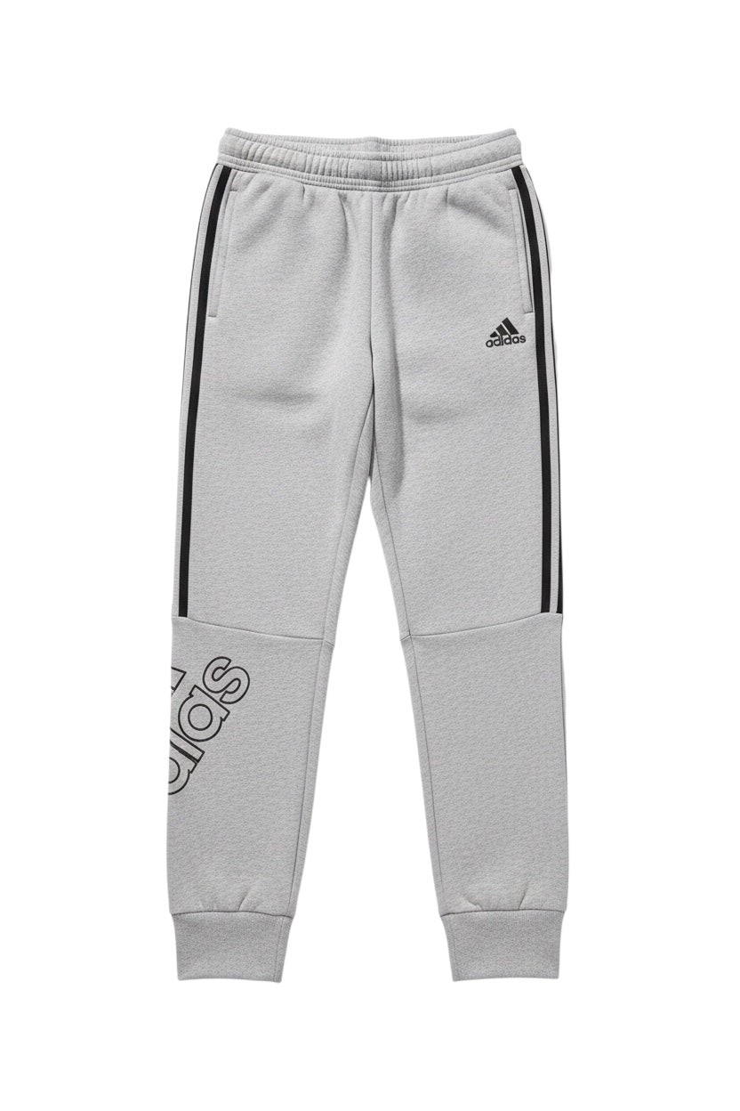Adidas Herren Jogginghose Grau Schwarz Größe S