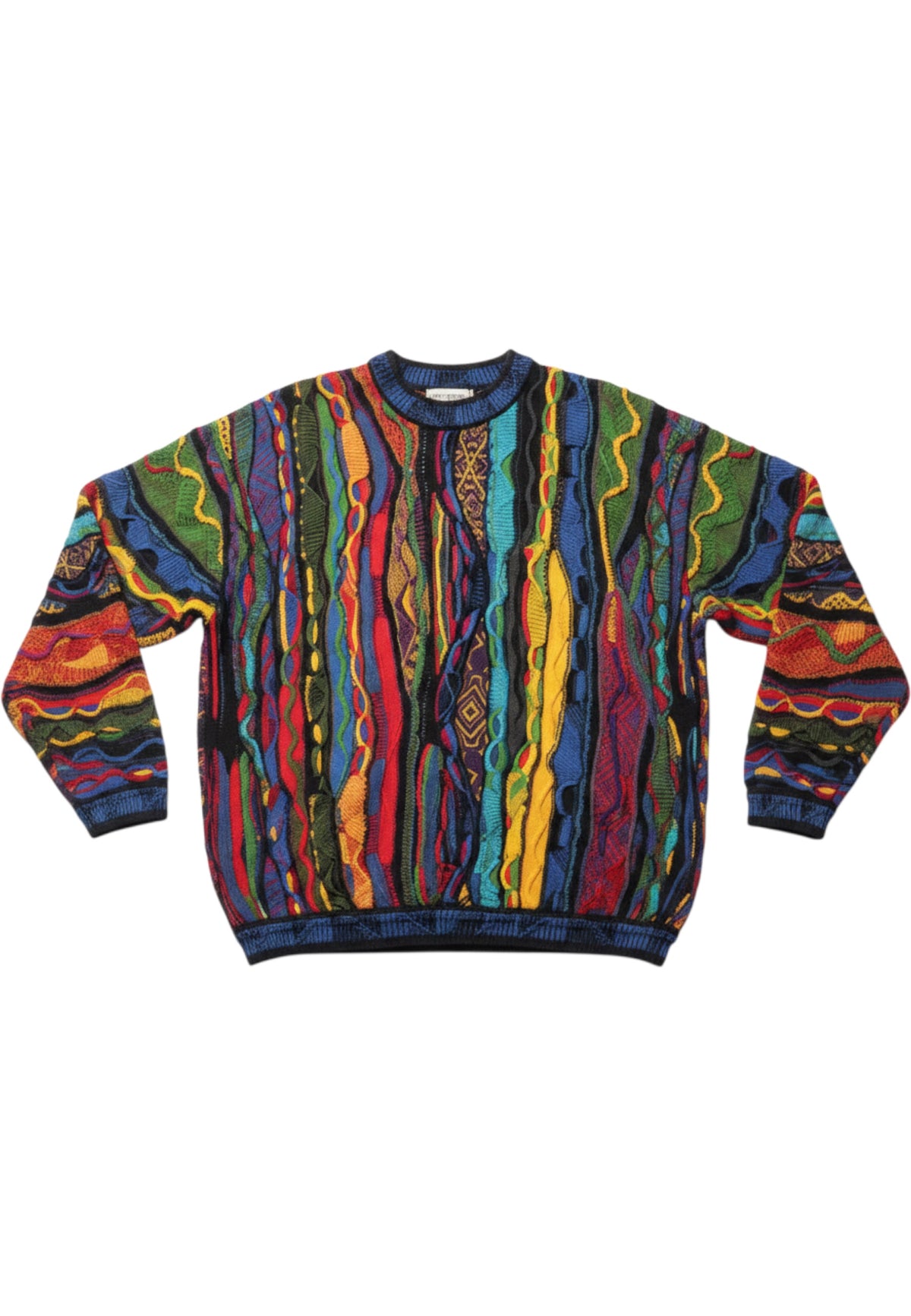 Coogi Herren Strickpullover Mehrfarbig Größe M
