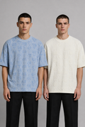 Carlo Colucci Set 2 T-Shirts Flock