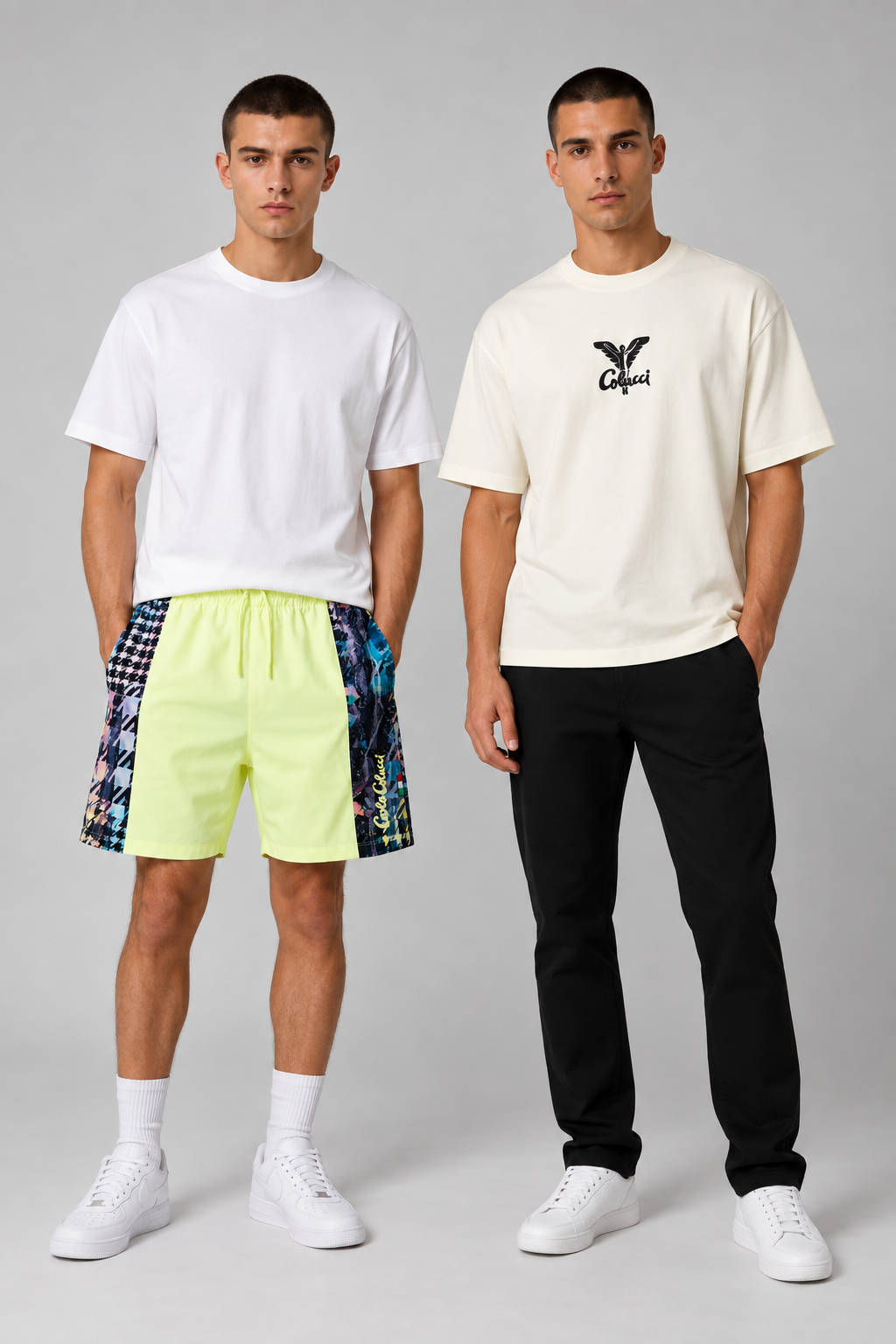 Carlo Colucci T-Shirt + Hose Set