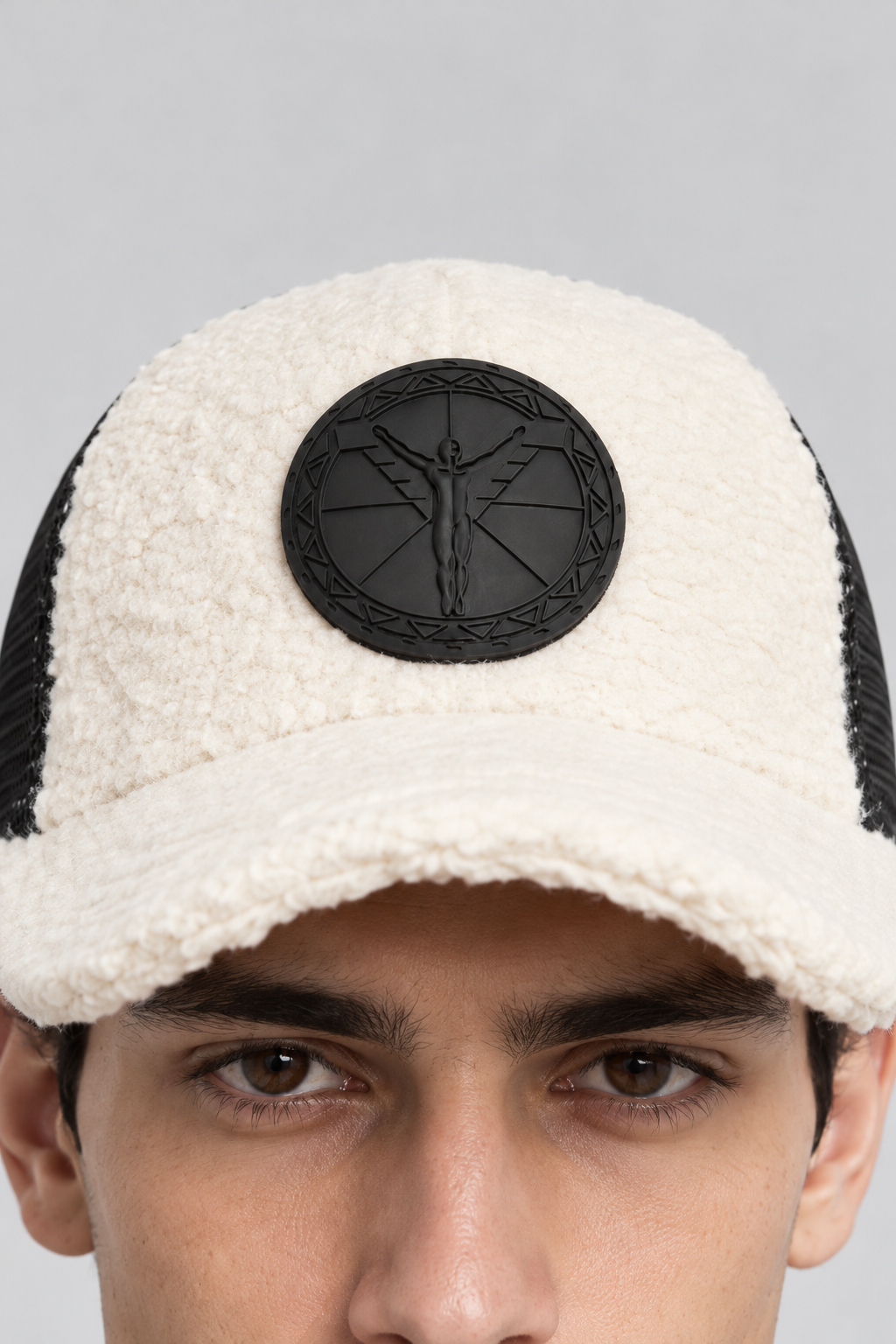 Carlo Colucci Cap Beige Teddy