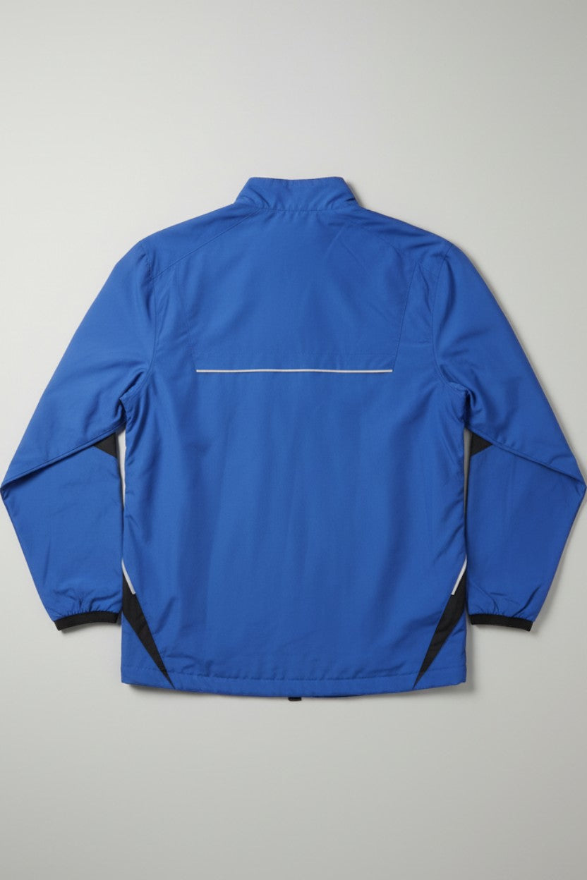 Crane Herren Trainingsjacke Blau Schwarz Größe 52