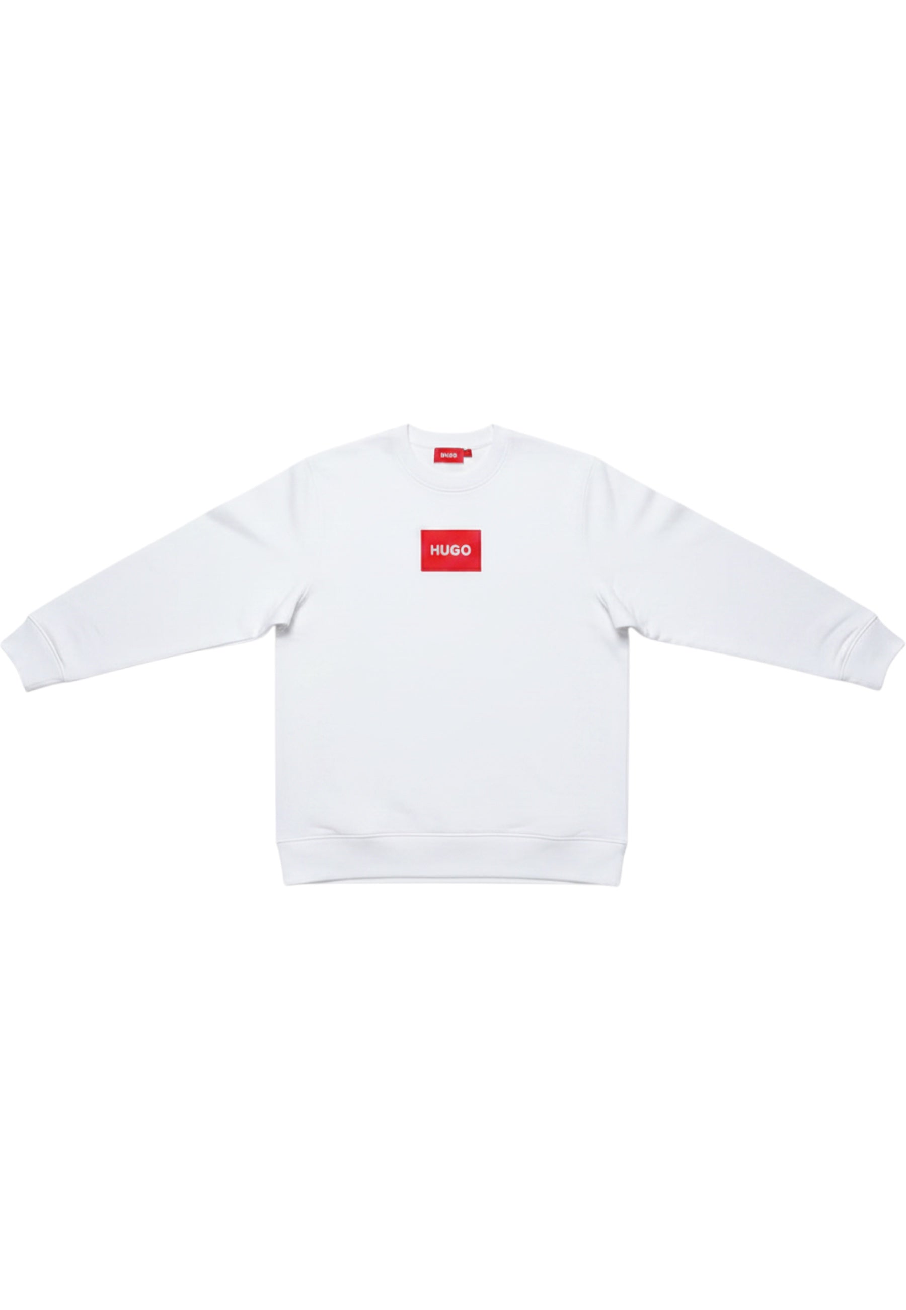 Hugo Herren Sweatshirt Weiß Größe M