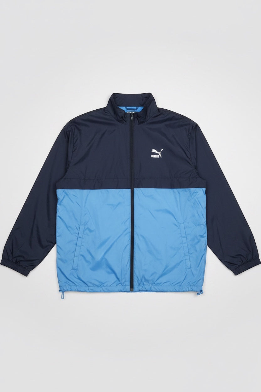 Puma Herren Trainingsjacke Blau Schwarz Größe M/L