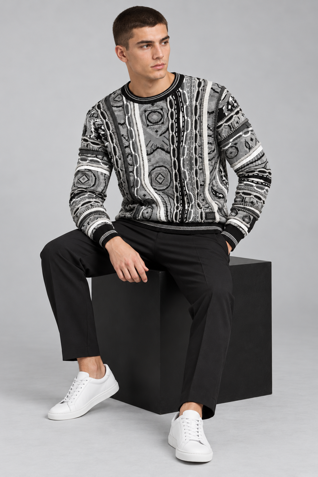 Carlo Colucci Strickpullover