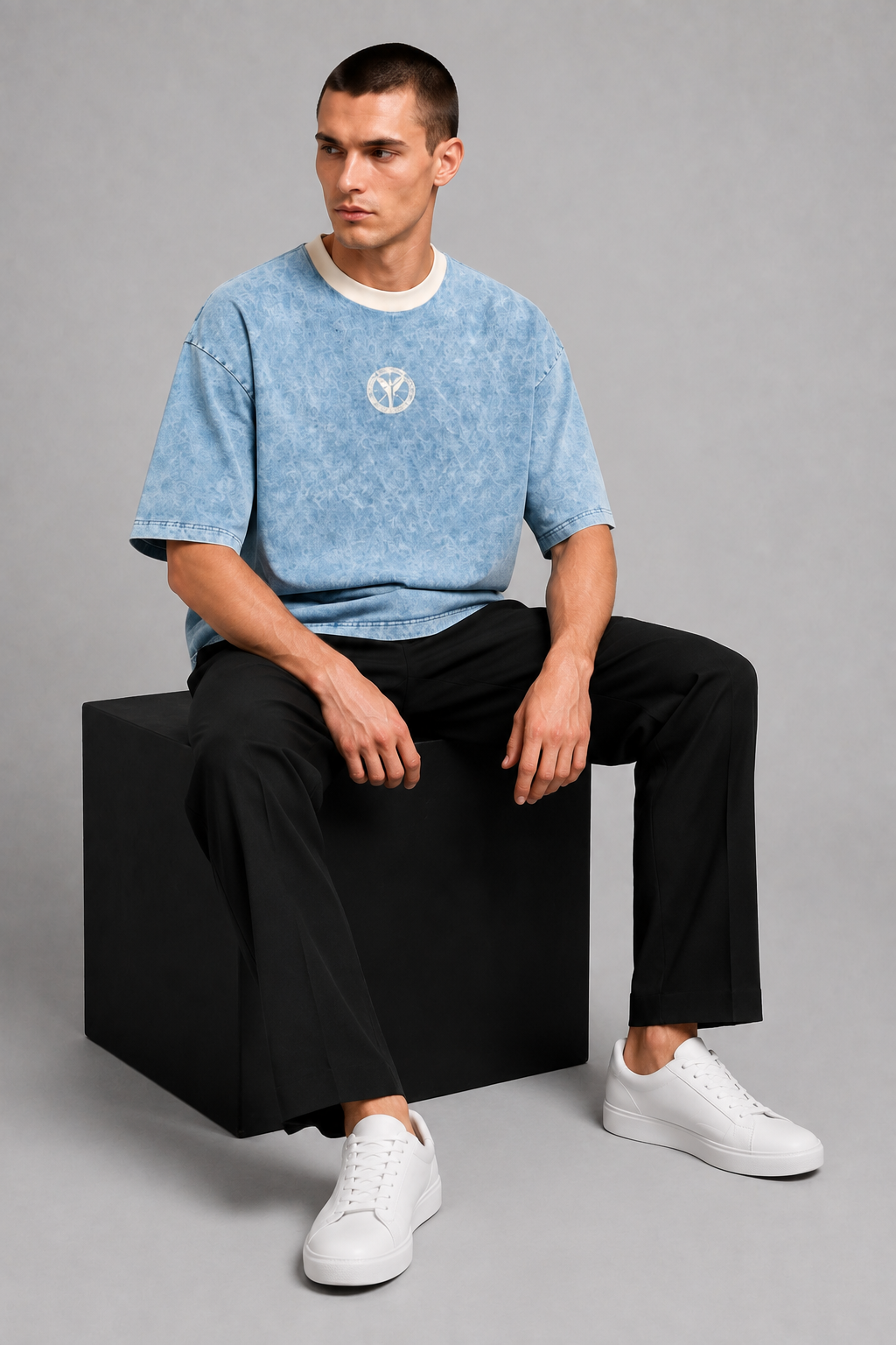 Carlo Colucci Denim T-Shirt