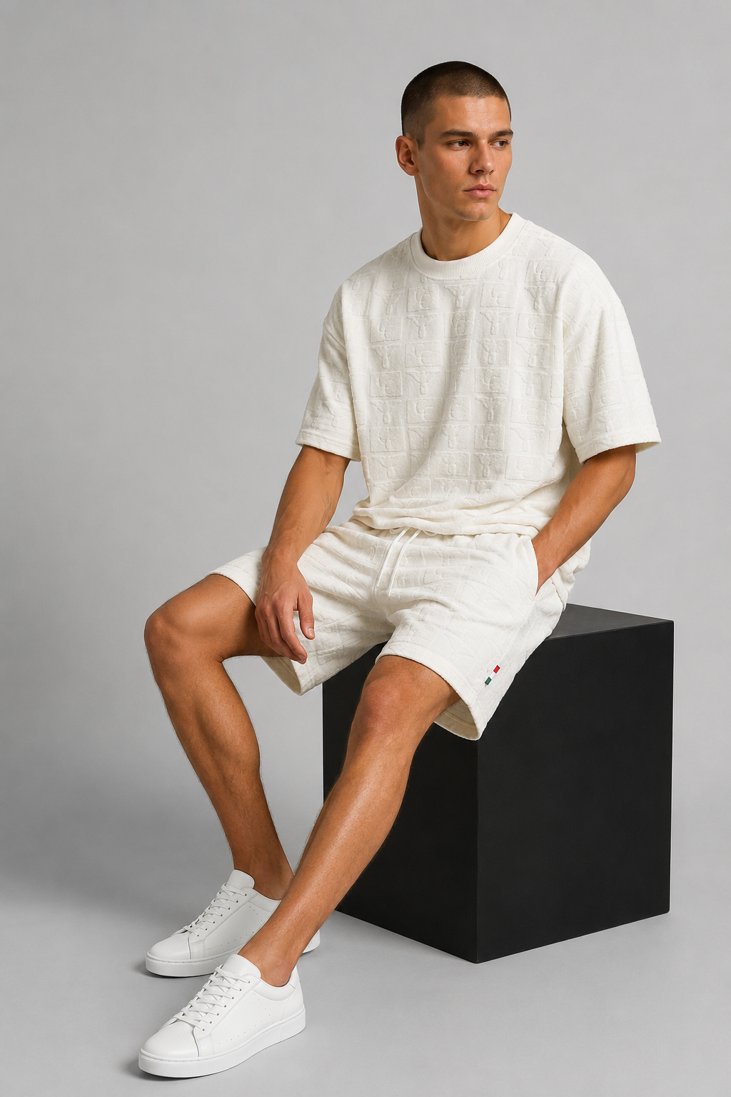 Carlo Colucci Set T-Shirt + Shorts