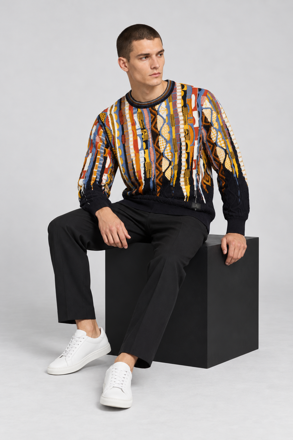 Carlo Colucci Strickpullover