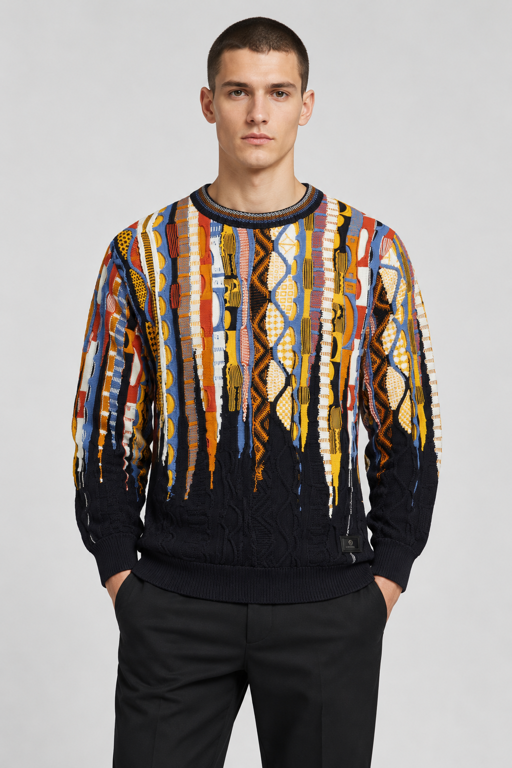 Carlo Colucci Strickpullover