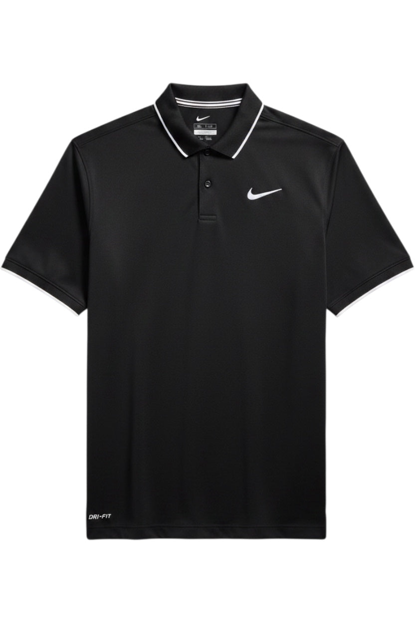 Nike Herren Poloshirt Schwarz Größe M