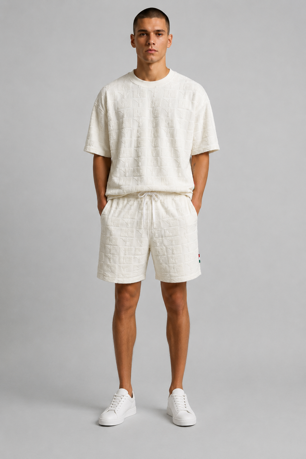 Carlo Colucci Set T-Shirt + Shorts