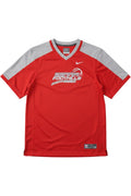 Nike Herren Baseball Hemd Rot-Grau Größe XXL