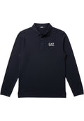 Emporio Armani Herren Rugby Shirt Blau Größe M