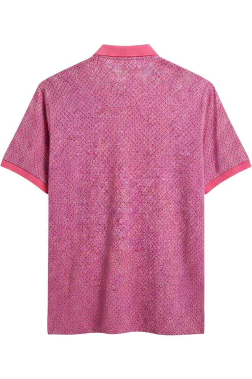 Polo Ralph Lauren Herren Poloshirt Pink Mehrfarbig Größe L
