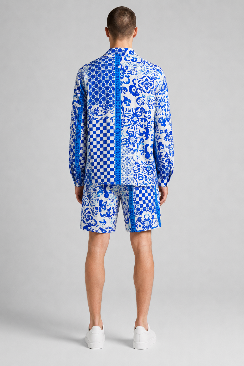 Carlo Colucci Set Hemd + Shorts