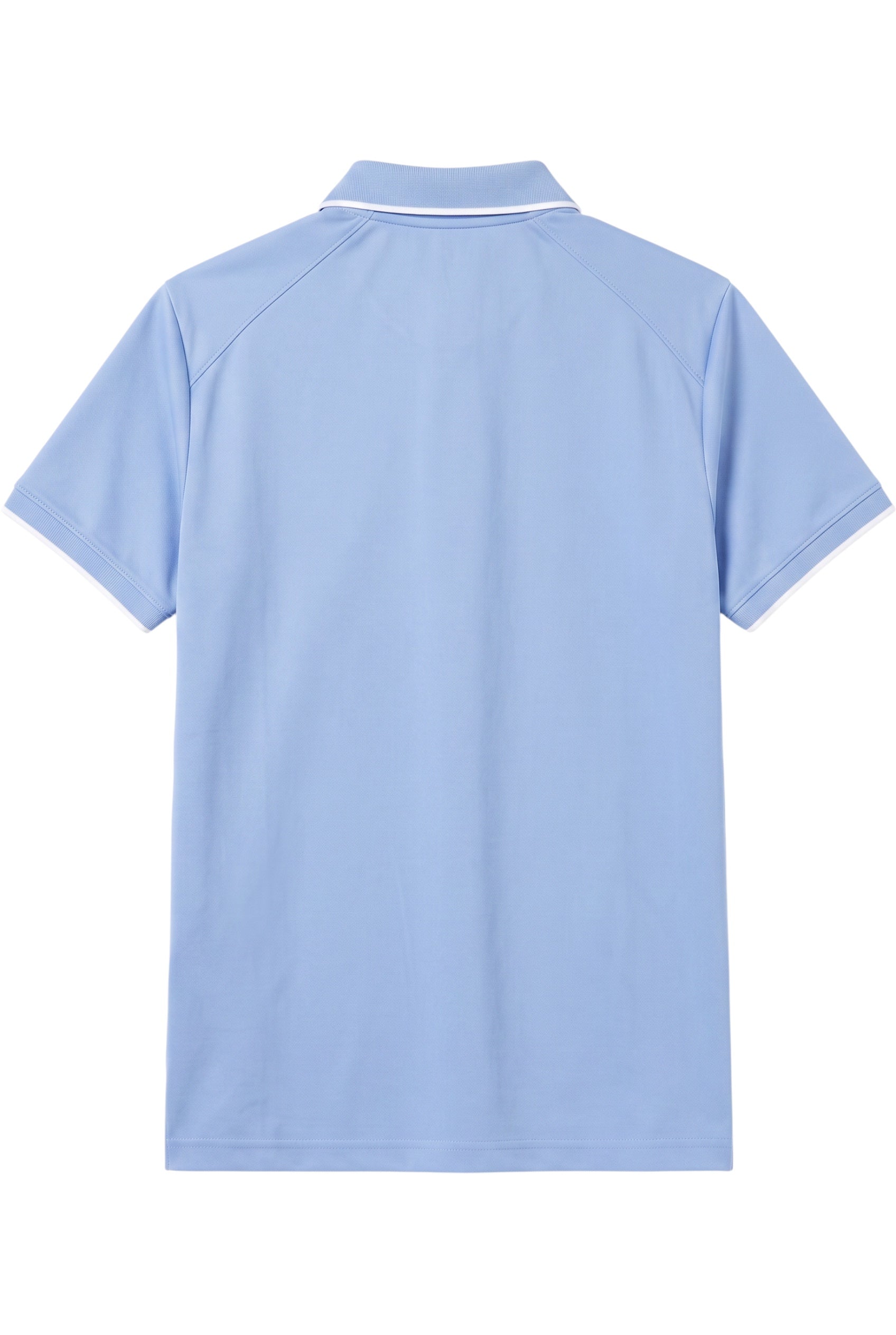Nike Herren Poloshirt Dri-Fit Blau-Weiß Größe L