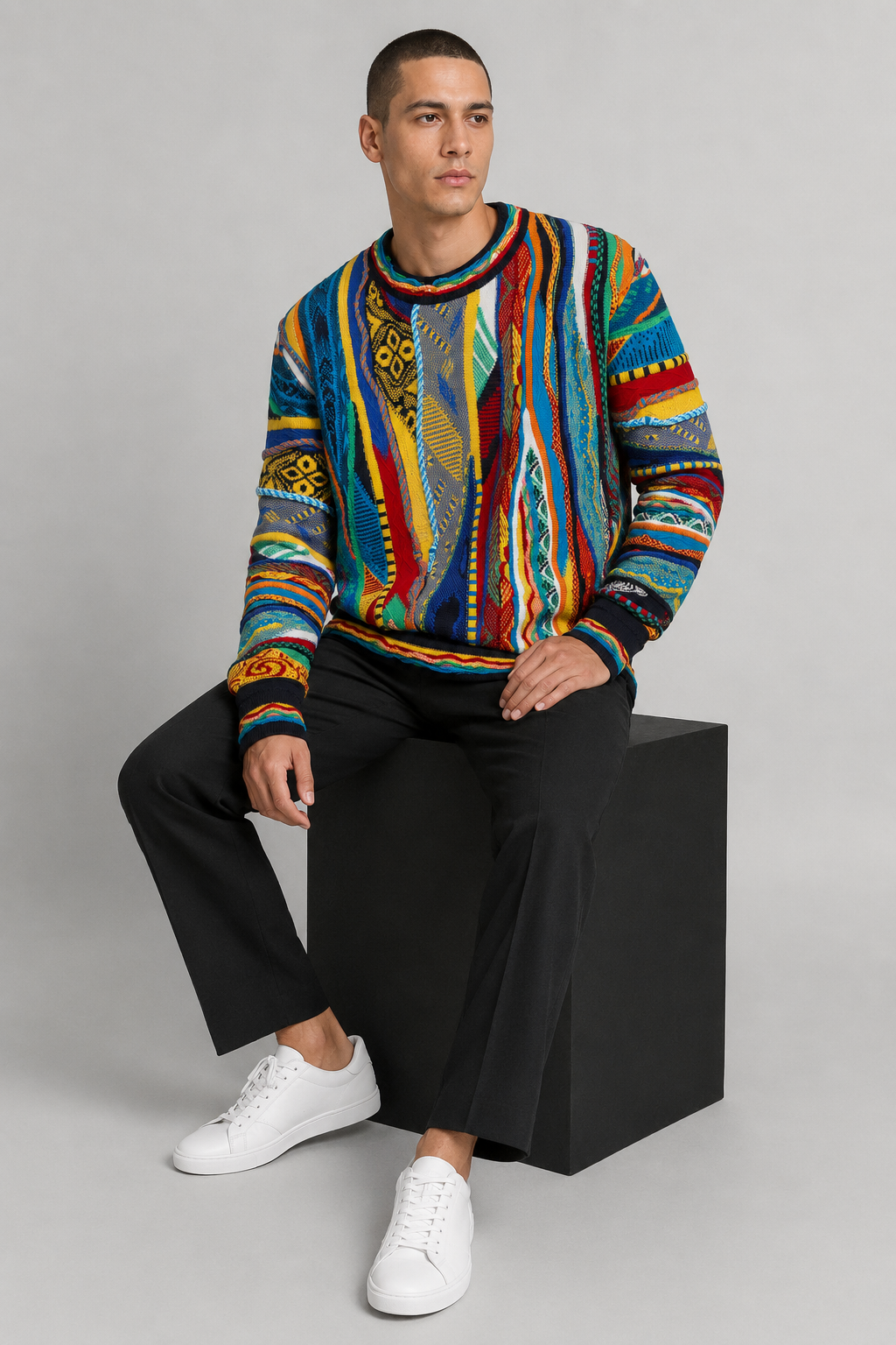 Carlo Colucci Strickpullover