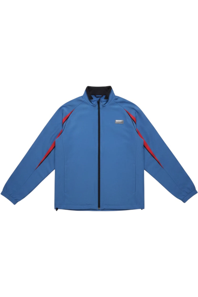 Rono Innovations Herren Trainingsjacke Blau Schwarz Rot Größe S