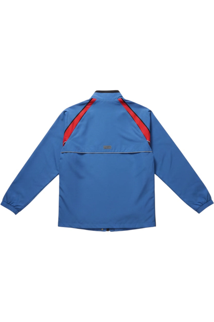Rono Innovations Herren Trainingsjacke Blau Schwarz Rot Größe S