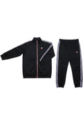 Nike Herren Trainingsjacke Schwarz Mehrfarbig Größe L