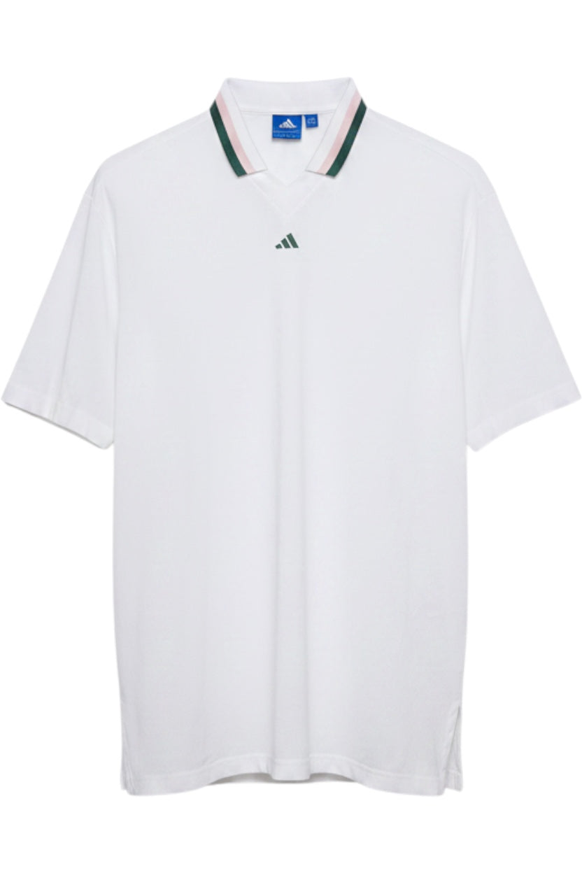 Adidas Herren Poloshirt Weiß Größe L