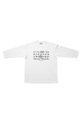 Maison Margiela Herren Langarmshirt Weiß Größe L