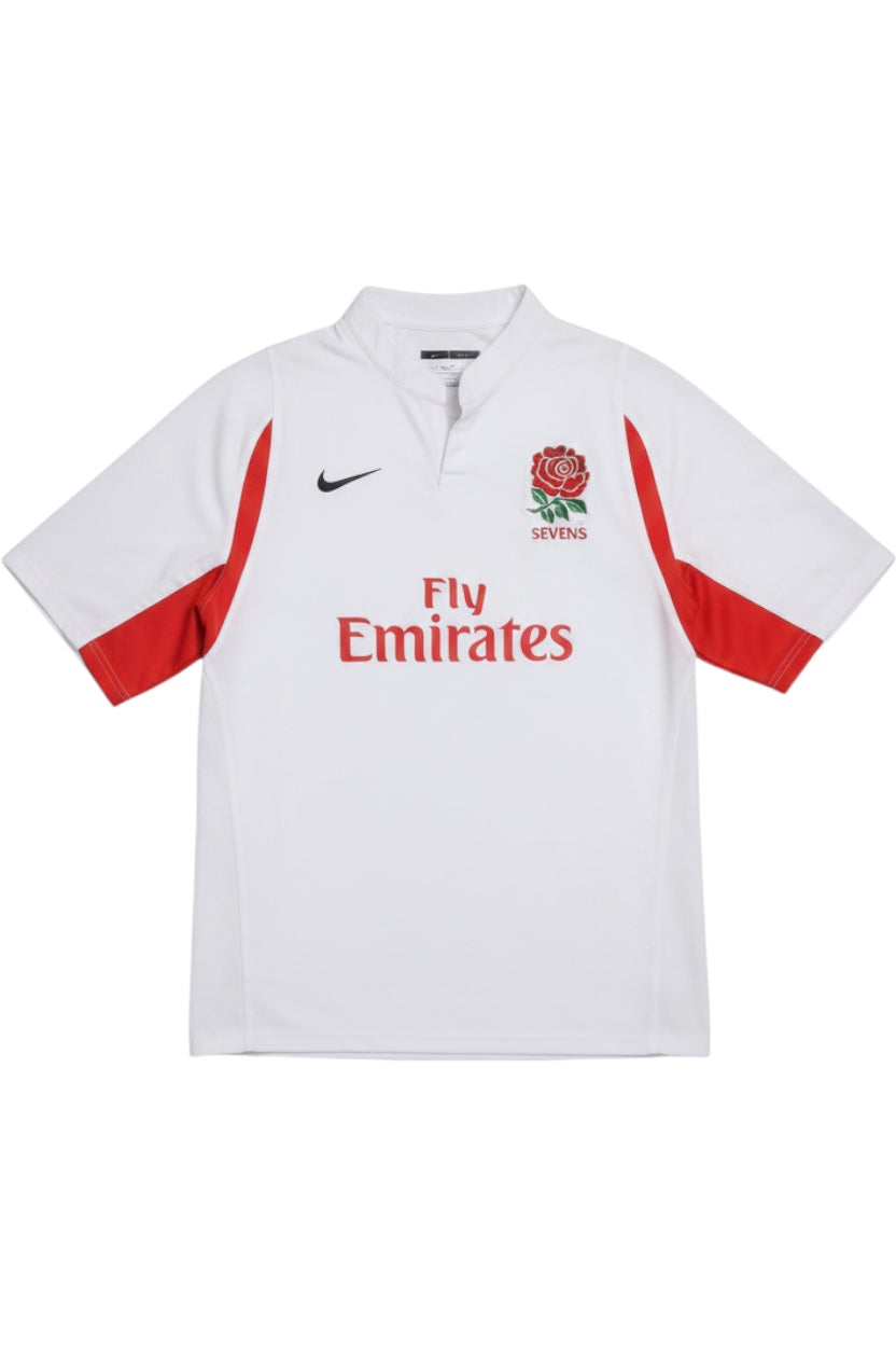 Nike Herren Fußball Trikot Weiß Rot Print Größe M