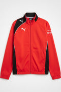 Puma Herren Trainingsjacke Rot Schwarz Weiß Größe L