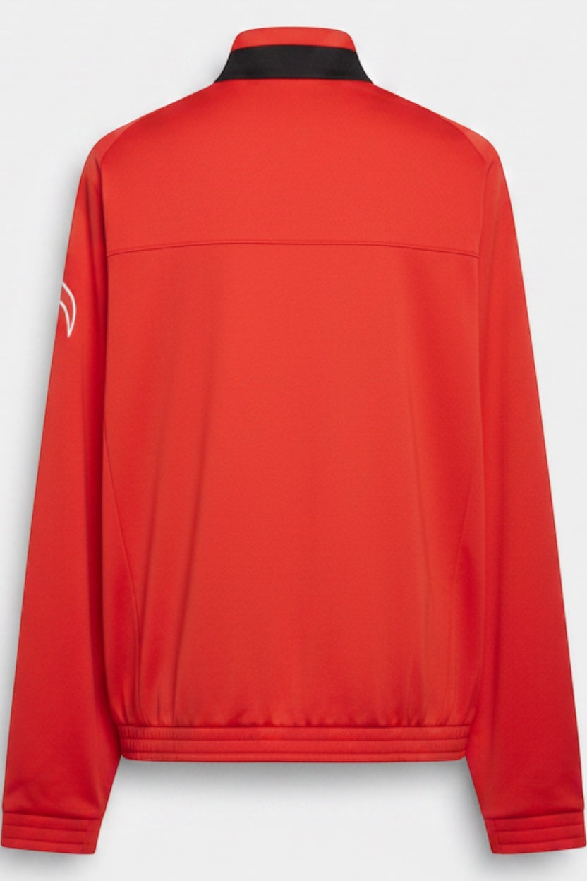 Puma Herren Trainingsjacke Rot Schwarz Weiß Größe L