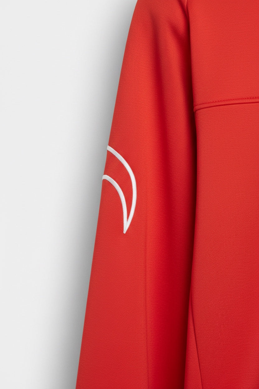 Puma Herren Trainingsjacke Rot Schwarz Weiß Größe L