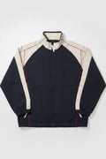 Units Herren Trainingsjacke Schwarz Beige Größe XL