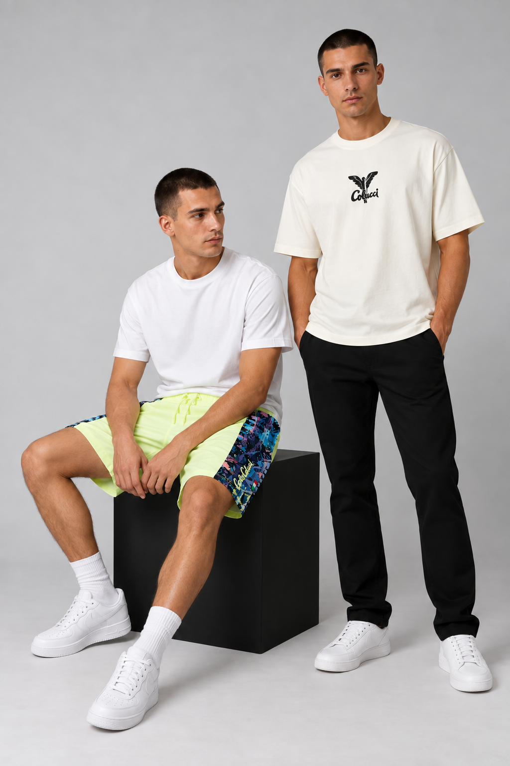 Carlo Colucci T-Shirt + Hose Set