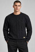 Carlo Colucci Strickpullover Plain
