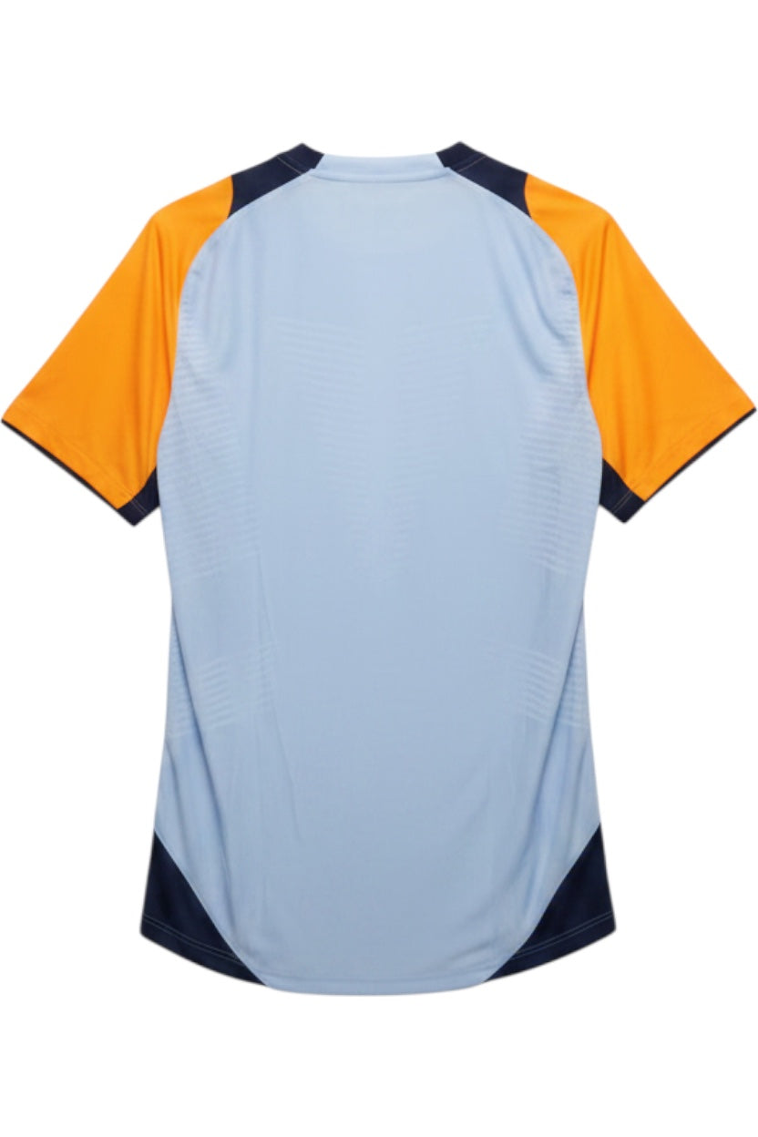 Adidas Herren Fußball Trikot Blau Orange Mehrfarbig Größe XL