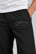 Carlo Colucci Jogginghose Schwarz