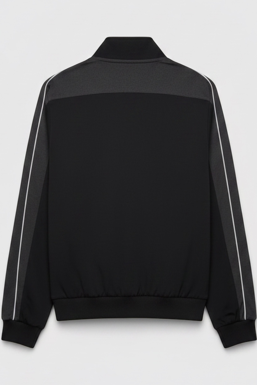 Nike Herren Trainingsjacke Schwarz Grau Größe 50/52