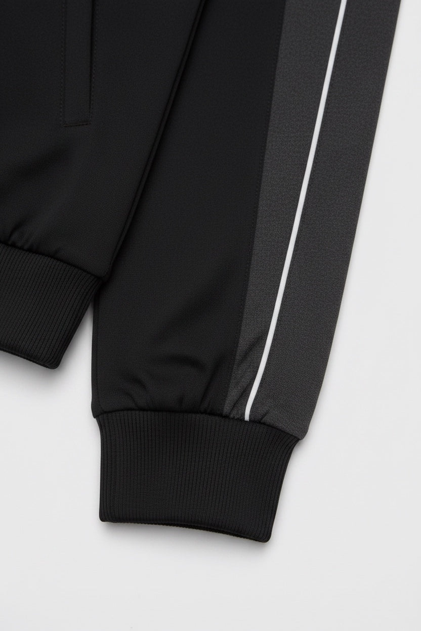 Nike Herren Trainingsjacke Schwarz Grau Größe 50/52