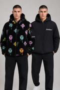 Carlo Colucci Wende-Jacke Teddy