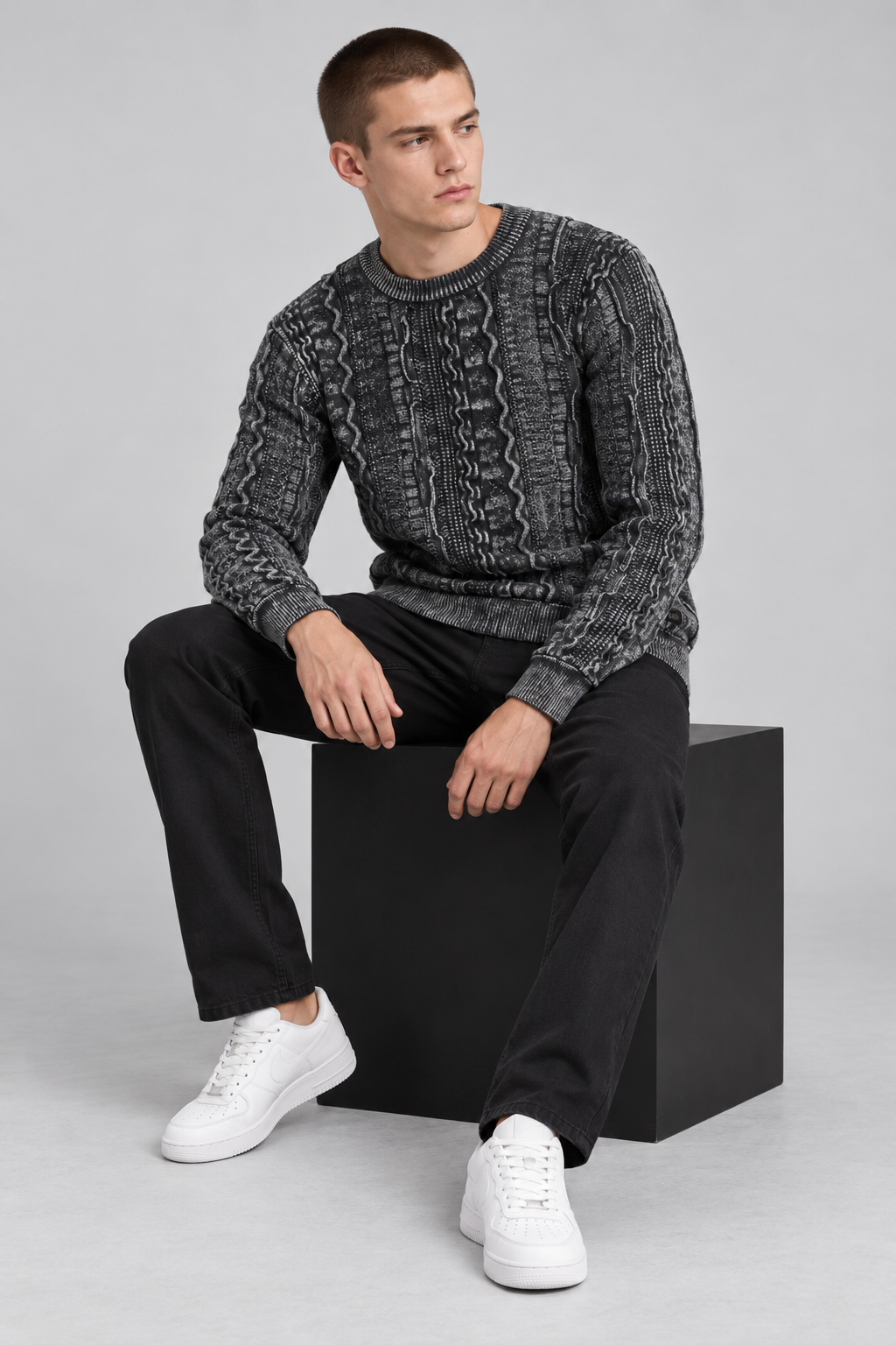 Carlo Colucci Strickpullover Carat
