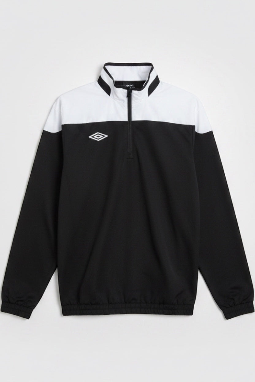Tailored by Umbro Herren Trainingsjacke Schwarz Weiß Größe XXL